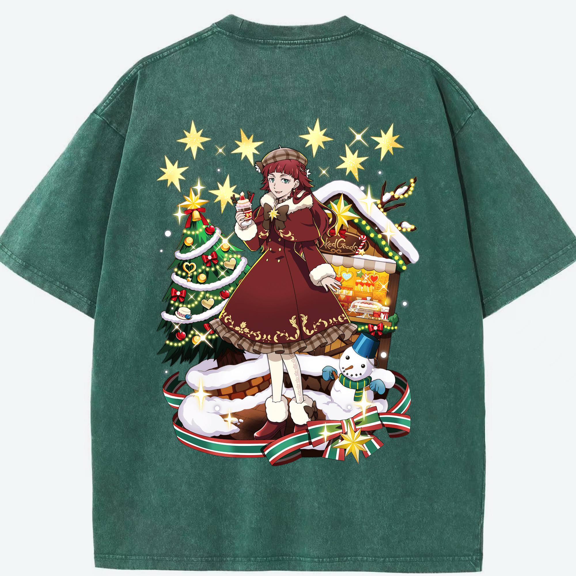 （画像用） 文豪ストレイドッグス Bungo Stray Dogs 綿100% ヴィンテージ風 半袖Tシャツ（背面プリント）